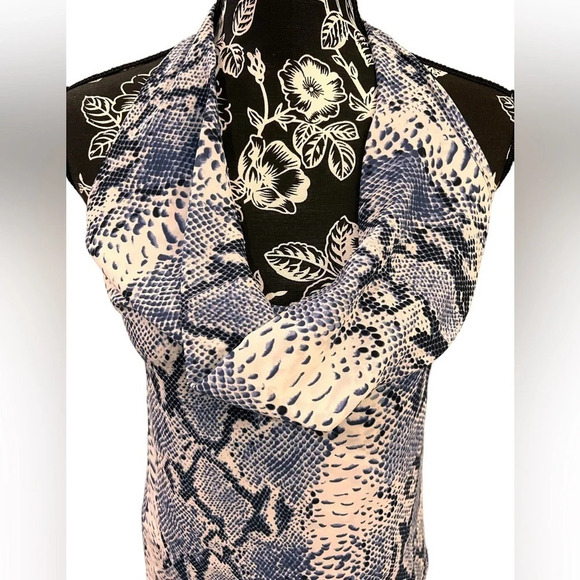 Tyche snakeskin halter top - Picture 3 of 7